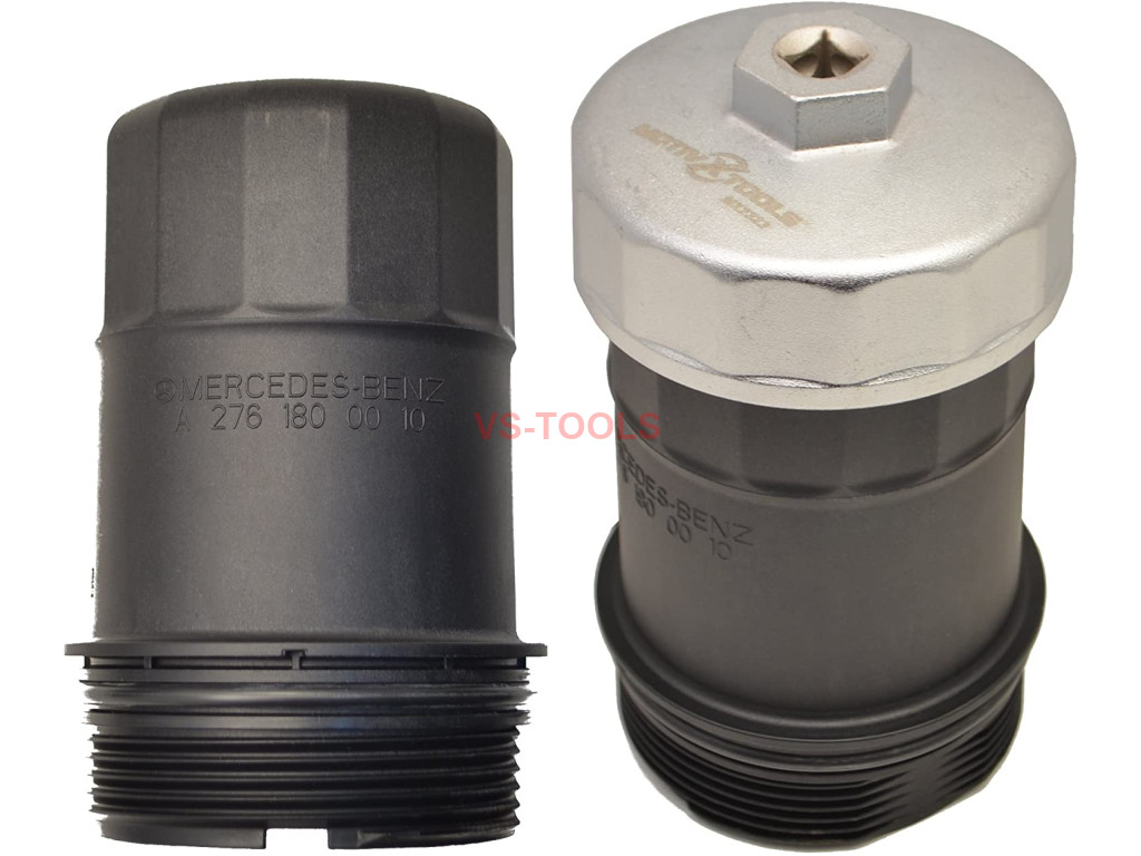 Oil Filter 74.2mm 14 Flutes Wrench Removal Tool for 2.5 Liter